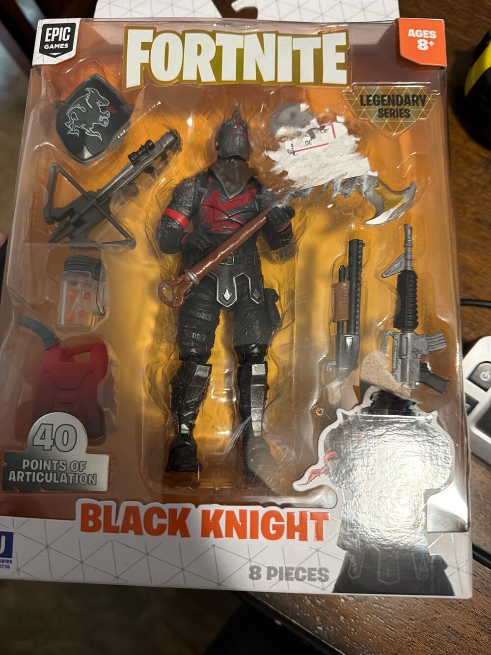 Fortnite Black Knight Legendary Series 6" Action Figure Jazwares New